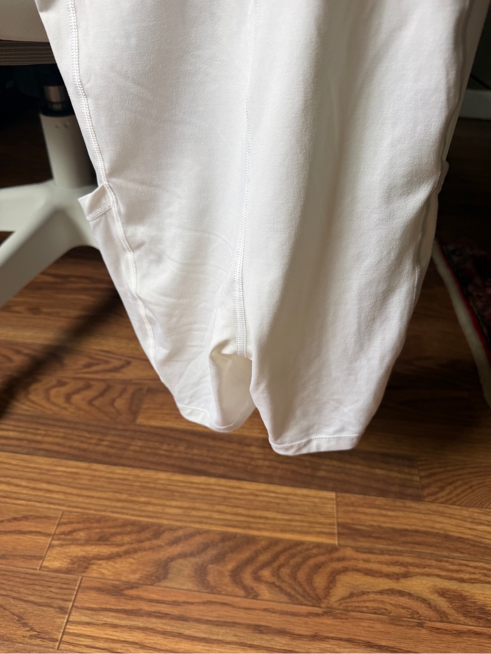 Women’s White Athletic Dress - Picture 4 of 4